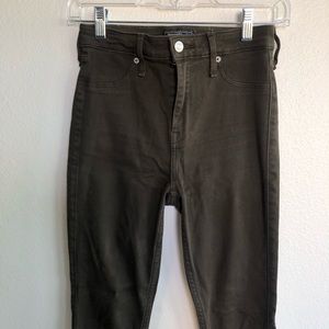 A&F Simone High Rise Jean Legging Ankle - worn 1x